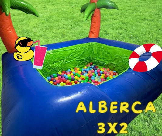 Alberca de pelota o agua