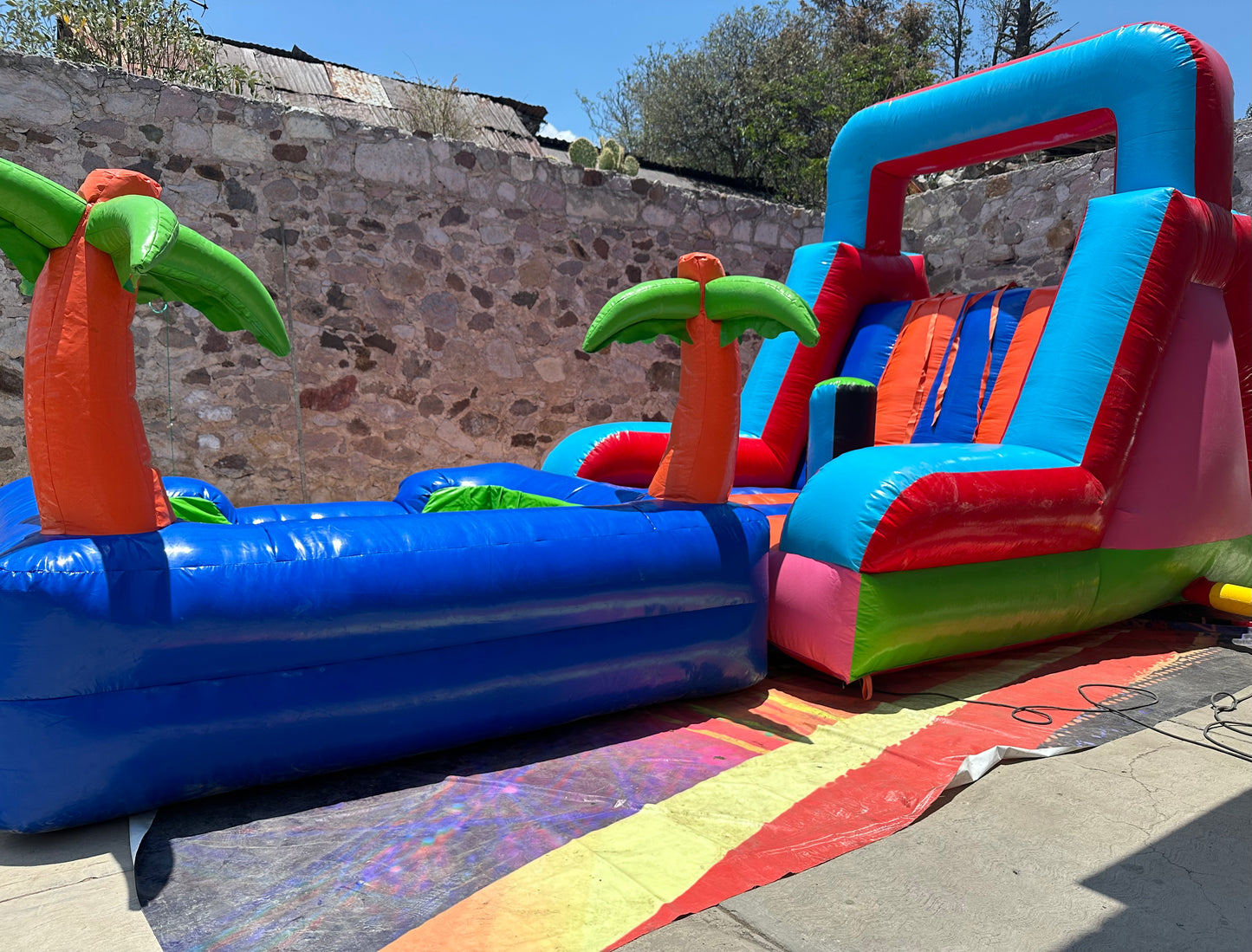 Rebaladilla con alberca